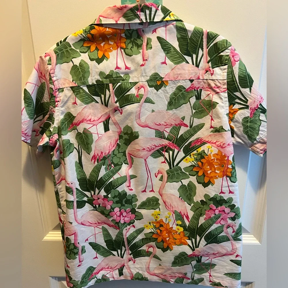 Janie & Jack Flamingo shirt - Picture 5 of 5